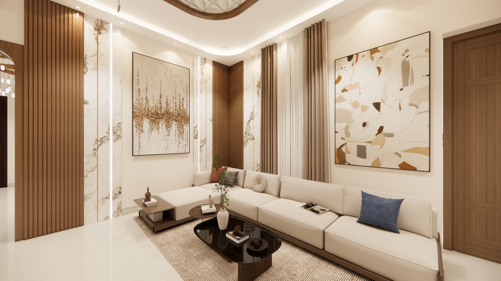 Mr.Revanth Garu interior design project